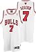 Ben Gordon Jersey: adidas White Swingman #7 Chicago Bulls Jersey