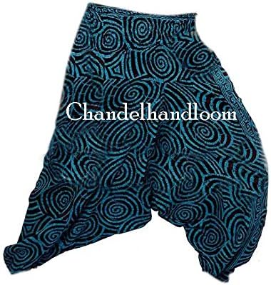Alibaba Om Printed Harem Pants, Hippie Boho Pants, Gypsy Aladdin Trousers, Unisex Beach, Plus Size Harem Yoga Pants, Afgani Trousers Capri Losse Paints