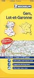 Gers, Lot-et-Garonne (Michelin Local Maps)