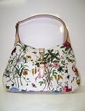 Gucci - Gucci 137335 Flower Cream Handbags