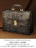 【財布】クロコダイル(カイマン)マットメンズバッグ ゴールド金具(No.3105ms)【セール中】