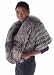Silver Fox Fur Cape