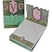 V Monogram Punch Studio Paisley 75-Page mini notepad - magnetic closure jewel on tab