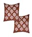 Unique Indian Home Designer décoratif housse en coton Coussin Scénographie de travail Couper, 41 x 41 cm