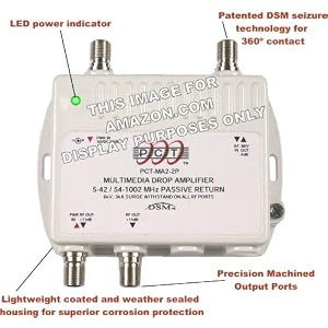 get the one of the best 2-Port-Bi-Directional-Cable-TV-HDTV-Amplifier-Splitter-Signal-Booster-with-Passive-Return-Path least costly discounted experiences 