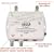 2-Port Bi-Directional Cable TV HDTV Amplifier Splitter Signal Booster with Passive Return Path tagged 