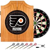 NHL Philadelphia Flyers Dart Cabinet includes Darts and Boar