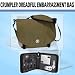Crumpler The Dreadfull Embarrassment Laptop Case for Up To 17 Inch Screens (dark Brown/ Oatmeal) With Universal Laptop Outfit - Crumpler ACRMDE11AK1