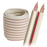 AudioQuest X-2 bulk speaker cable - 14 AWG 50' (15.24m) spool - white jacket