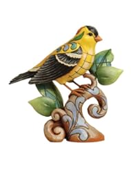 Home: Enesco Jim Shore Heartwood Creek Goldfinch Figurine, 4.75-Inch - Enesco Gift