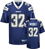 Eric Weddle Navy Reebok NFL San Diego Chargers Kids 4-7 Jersey
