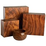 Bubinga Curly Bowl Blanks WP 5X5X3