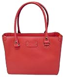 Kate Spade Quinn Coral Leather Wellesley Tote Review