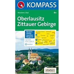 Oberlausitz, Zittauer Gebirge, Bautzen, G�rlitz, Lausitzer Bergland: Wander- und Bikekarte. 1:50.000.