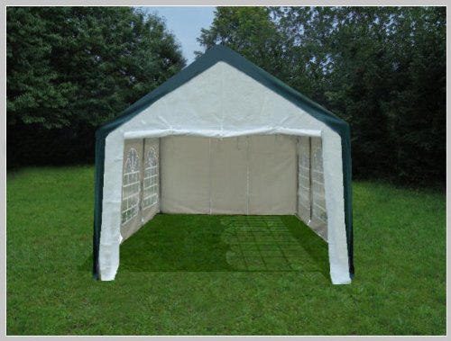 Pavillon Pavillion Festzelt Partyzelt PE PROFI 4x6 6x4 4x6m 6x4m MIT Fenster grün