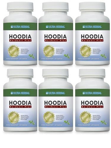 Hoodia Gordonii Plus Appetite Supressant Pill - Reduces Your Appetite in Minutes to Help You Lose Weight and Aid in Weight Loss ~ 6 Bottles