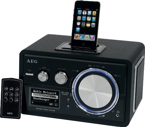 AEG IR 4430 Internet Radio (W-LAN, Apple iPod Dockingstation)