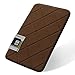 Soft Non Slip Absorbent Bath Rugs,Memory Foam Bath Mats by DocBear (Brown,Size: W 17