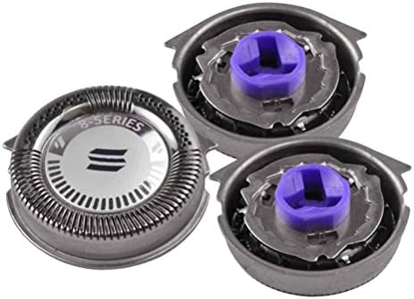 WINOMO 3pcs Replacement Heads for Philips Norelco HQ8 / HQ8894 / HQ7160 Shavers (Silver)