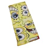 Unisex Kids SpongeBob SquarePants Sleep Sac, Sleepover Indoor Sleeping Bag