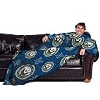 Northwest Company Adult Comfy Throw with Sleeves, United States Navy