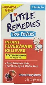 Little Remedies Fever Pain Reliever, Natural Mixed Berry Infants, 2 Fluid Ounce