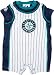 Seattle Mariners Baby Pinstripe Romper