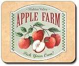 Apple Farm Mouse Pad