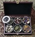 Loose Leaf Wooden Presentation Box with 6 Fruit &amp; Flower Teas