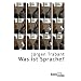 Was ist Sprache?
