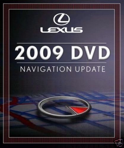 Lexus Navigation Upgrade Gen 5 Version 9.1 Newest 2009 DVD