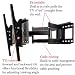 VideoSecu Articulating TV Wall Mount for Most 37"-55" TV, Dual Arm Extends up to 26 Inch From Wall Free HDMI cable 1VH VideoSecu Articulating TV Wall Mount for Most 37"-55" TV, Dual Arm Extends up to 26 Inch From Wall Free HDMI cable 1VH