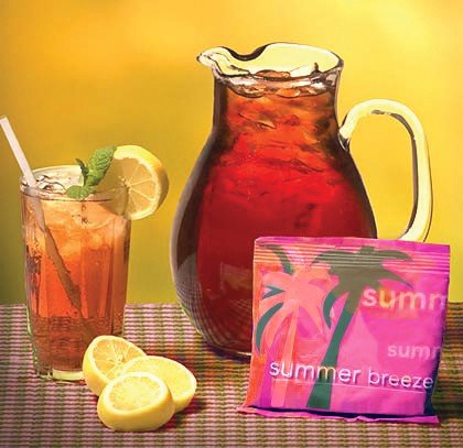 Summer Breeze Passion Fruit Iced Tea - 40 1 oz. Filter Packs by Green Tree Coffee and Tea