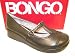 Women's Bongo Teamwork T-Strap Slip-On, Black