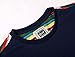 Men's Jacquard Pocket Crew-Neck T-Shirt Short Sleeve Tee Shirt Pocket Tee