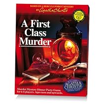 A Classic Agatha Christie Murder Mystery Dinner Party (with DVD) - A First Class Murder DVD (Hercule Poirot) (6-8 players)