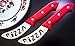 Pizza Knife Set - Double Pizza Slicer - Twice the Cutting Power