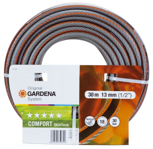 Gardena 8597-U Comfort Skin Tech Garden Hose, 99-Feet by 1/2-Inch