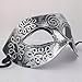 Nati Men's Venetian Mask Color Antiqued Gray