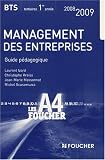 Revue Foucher  / Management des entreprises BTS tertiaires 1e année : Guide pédagogique