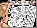 Porn Star Temporary Tattoos