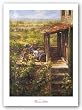Tuscan Patio by Andino 31.25"x23" Art Print Poster
