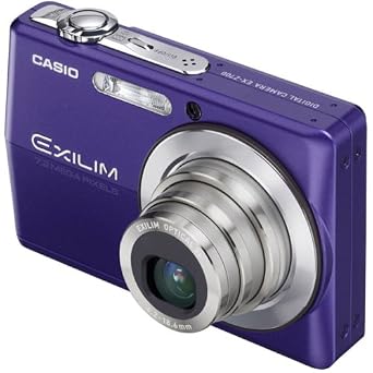 Casio Exilim EX-Z700 7MP Digital Camera with 3x Anti Shake Optical Zoom (Blue)