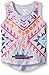 Kensie Girls' Knit Tank with Aztec Sequin Trim