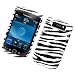 BlackBerry Torch 9800 & 9810 (AT&T) Snap On Protector Hard Case "Zebra Pattern" Design