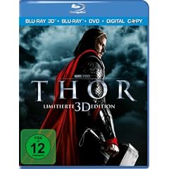 Thor (3D Version inkl. 2D Blu-ray, DVD + Digital Copy) [Blu-ray] [Limited Edition]