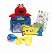 Bell Ride with Elmo Handlebar Bag, License Plate, and Horn Bicycle Fun Bag Combo