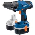 Draper 76214 24-Volt Cordless Combination Hammer Drill Kit with 2 Batteries