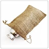 New Burlap Favor Gift Bags With Drawstring 8 x 12 - Pack Of 24 Bags ($1.24 each)