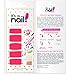 Authentic Incoco Nail Polish 16 Double-ended Strips By It's a Nail - Power Pink
